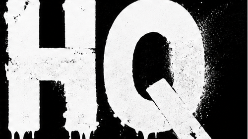 White 'IMAGEHQ' text on a black background